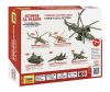 Zvezda 7429 Russian combat Helicopter Ka-52 'Alligator' 1/100 helikopter makett