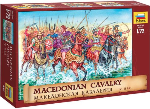 Zvezda 8007 Macedonian Cavalry (i.e. IV-II.sz) 1/72 figura makett