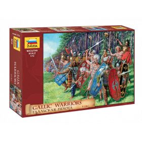 Zvezda 8012 Gallic Warriors II-I B.C. 1/72 figura makett