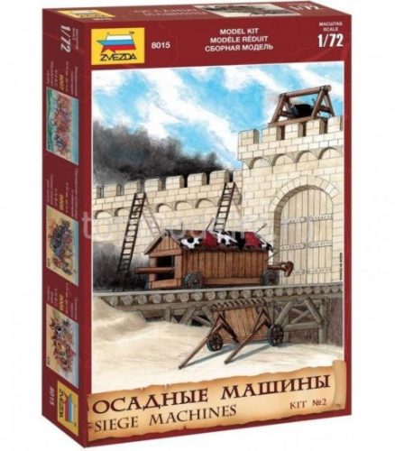 Zvezda 8015 Siege machines Kit No.2 1/72 figura makett