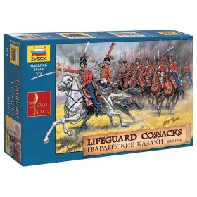 Zvezda 8018 Lifeguard Cossacks 1812-1814 1/72 figura makett