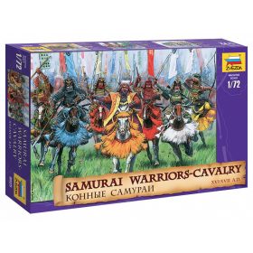   Zvezda 8025 Samurai Warriors-Cavalry (XVI-XVII.sz) 1/72 figura makett