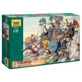 Zvezda 8046 Vikings (i.e.900-1100) 1/72 figura makett