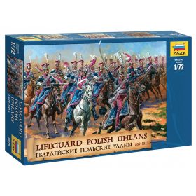   Zvezda 8075 Lifeguard Polish uhlans 1809-1815 1/72 figura makett