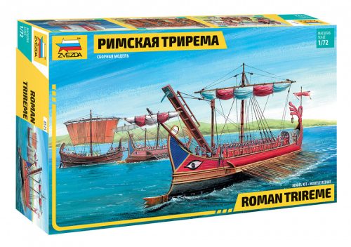 Zvezda 8515 Roman Trieme 1/72 hajó makett