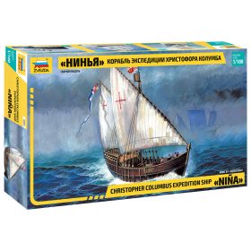 Zvezda 9005 Caravel Nina 1/100 hajó makett