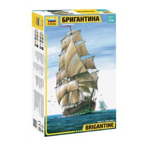 Zvezda 9011 English Brigantine 1/100 vitorláshajó makett