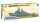 Zvezda 9017 Russian nuclear powered missile cruiser Petr Velikiy 1:700 hajó makett