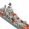 Zvezda 9017 Russian nuclear powered missile cruiser Petr Velikiy 1:700 hajó makett