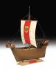 Zvezda 9018 Medieval ship Hansa Kogge 1/72 vitorláshajó makett