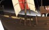 Zvezda 9018 Medieval ship Hansa Kogge 1/72 vitorláshajó makett