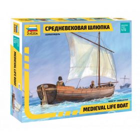 Zvezda 9033 Medieval Life Boat 1/72 vitorláshajó makett