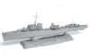 Zvezda 9043 German destroyer Z-17 Diether Von Roeder WWII 1/350 hajó makett