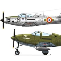 Harci repülőgép makettek